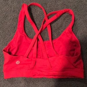 Lululemon Red SportsBra